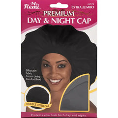 Ms Remi™ Extra Jumbo Day And Night Cap Black #4572