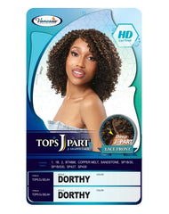 VANESSA SYNTHETIC TOPS DEEP J PART HD LACE FRONT WIG DJ DORTHY