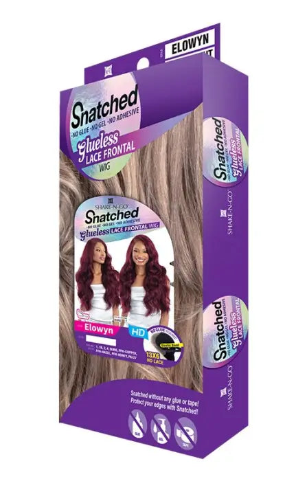 SHAKE N GO SNATCHED GLUELESS LACE FRONTAL WIG ELOWYN