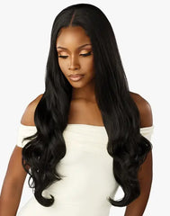 Sensationnel 13X5 HD Lace Frontal Wig Crowned Edge - Euro Body 28"
