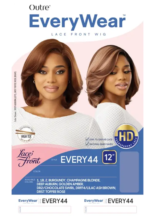 OUTRE SYNTHETIC EVERYWEAR HD LACE FRONT WIG EVERY 44