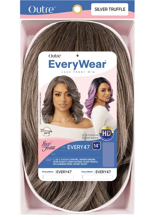 OUTRE SYNTHETIC EVERYWEAR HD LACE FRONT WIG EVERY 47