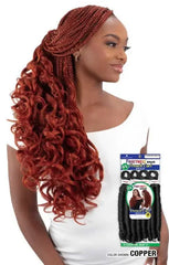 FREETRESS BRAID 4X FRENCH CURL BRAID 18"