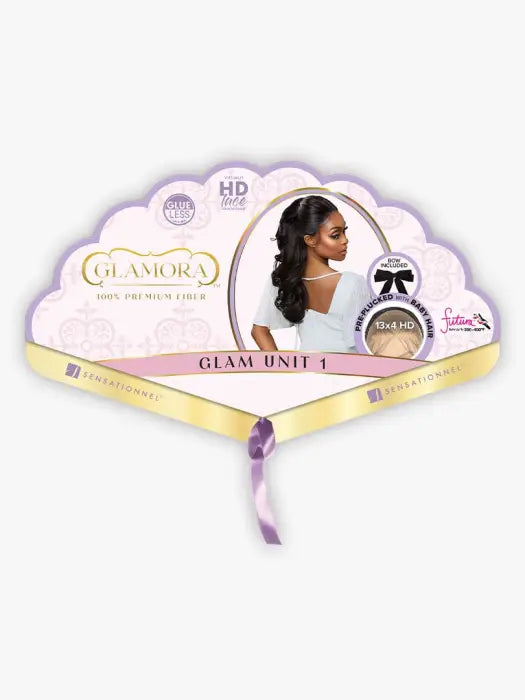 SENSATIONNEL 13X4 HD LACE WIG GLAMORA GLAM UNIT 1