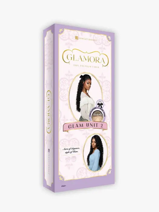 SENSATIONNEL 13X4 HD LACE WIG GLAMORA GLAM UNIT 2
