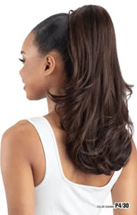 Shake N Go Synthetic Drawstring Ponytail Ponycrush - Glowup