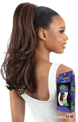 Shake N Go Synthetic Drawstring Ponytail Ponycrush - Glowup