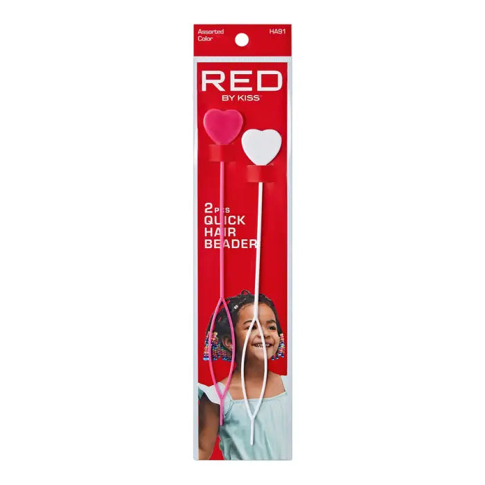 Red By Kiss Quick Hair Beader 2pcs