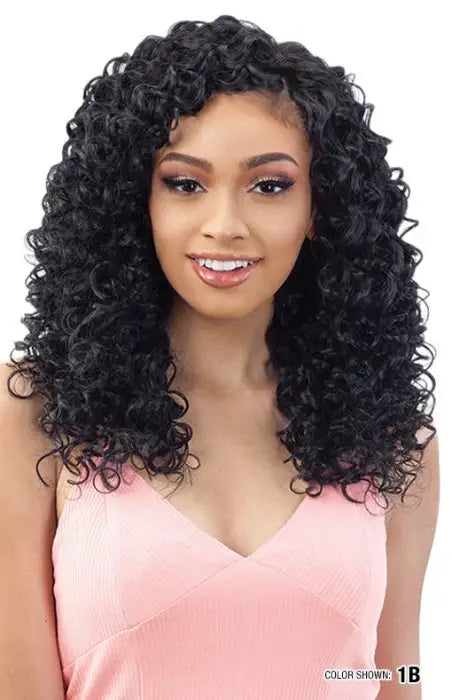 SHAKE N GO ORGANIQUE MASTERMIX SYNTHETIC WEAVE HAWAIIAN CURL 24