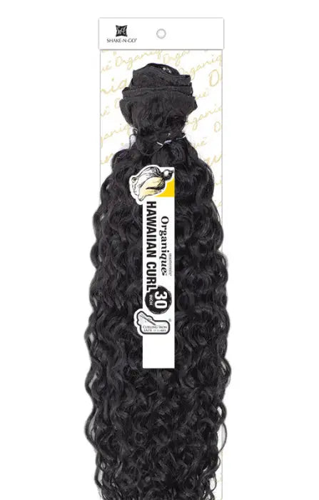 SHAKE N GO ORGANIQUE MASTERMIX SYNTHETIC WEAVE HAWAIIAN CURL 30
