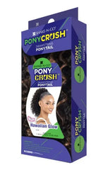 Shake N Go Synthetic Drawstring Ponytail Ponycrush - Hawaiian Glow
