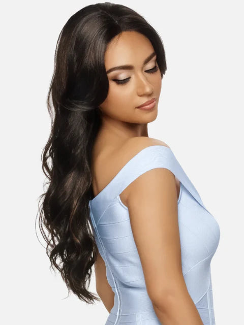 VIVICA A FOX PRE-PONYTAILED HD NATURAL & INVISIBLE LACE FRONT WIG HAZEL