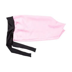 RED WIDE EDGE SILKY BONNET PINK