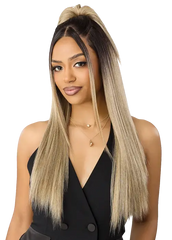 Outre Human Hair Blend 13X6 Lace Frontal Wig Perfect Hairline Nueblend  - HHB Straight 26"