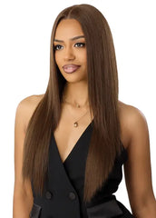 Outre Human Hair Blend 13X6 Lace Frontal Wig Perfect Hairline Nueblend  - HHB Straight 26"
