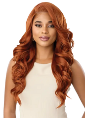 Outre Human Hair Blend 13X6 Lace Frontal Wig Perfect Hairline Nueblend  - HHB-Body Wave 24"
