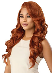 Outre Human Hair Blend 13X6 Lace Frontal Wig Perfect Hairline Nueblend  - HHB-Body Wave 24"