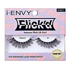 I ENVY 3D FLICK'D STRIP LASHES LD CURL IFK01