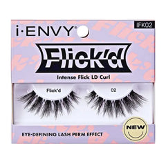 I ENVY 3D FLICK'D STRIP LASHES LD CURL IFK02