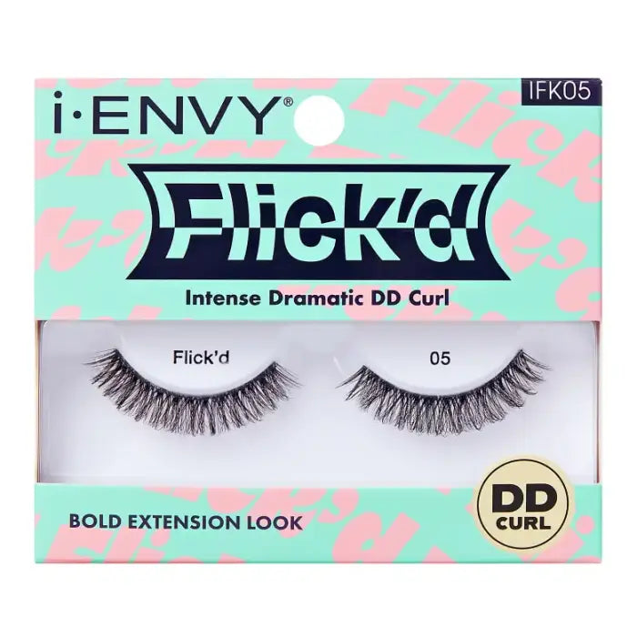 I ENVY 3D FLICK'D STRIP LASHES DD CURL IFK05