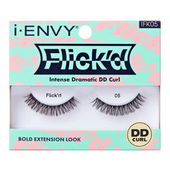 I ENVY 3D FLICK'D STRIP LASHES DD CURL IFK05