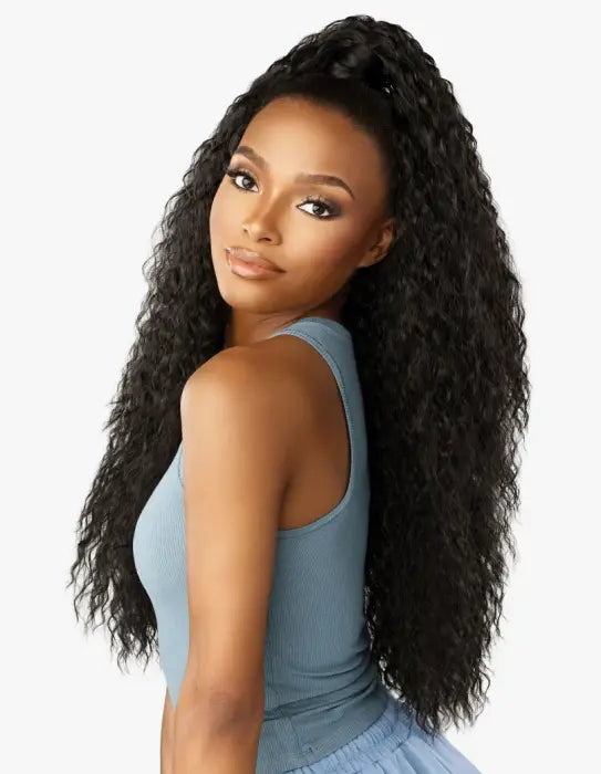 Sensationnel Synthetic Hair Half Wig Instant Up & Down - UD 27