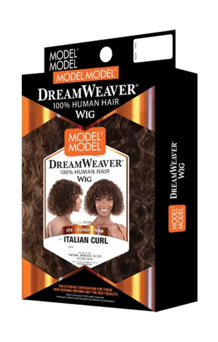 MODEL MODEL 100% HUMAN HAIR DREAM WEAVER WIG ITALIAN CURL