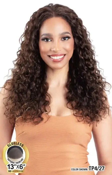 Model Model 100% Human Hair 13x6 HD Lace Frontal Wig Dream Weaver - Italian Curl 24"