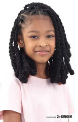 SHAKE N GO EQUAL 3X KIDS CUBAN TWIST SOFT & NATURAL 12"