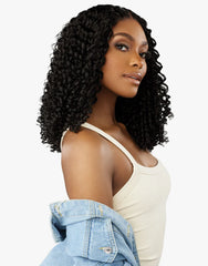 Sensationnel Glueless Lace wig Curls Kinks N Co Kinky Edges Y-PART - Kinky Burmess curl 16"
