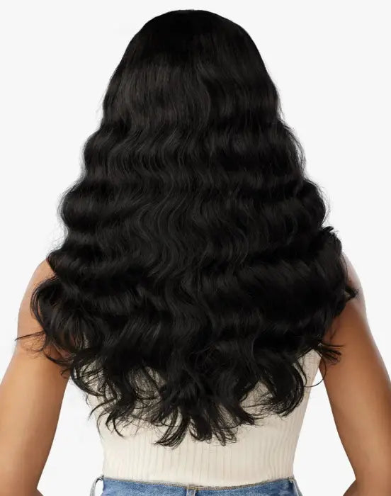 SENSATIONNEL CURLS KINKS N CO KINKY EDGES Y-PART KINKY LOOSE WAND CURL 24"