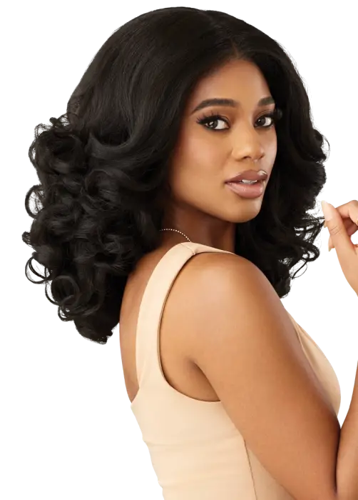 OUTRE MELTED HAIRLINE KINKYSOFTEDGES HD LACE FRONT WIG KINKYSOFT 2