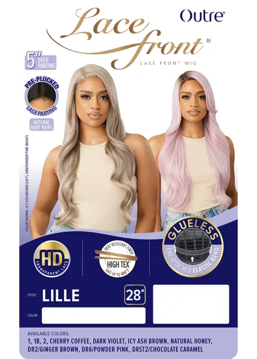 OUTRE SYNTHETIC HD LACE FRONT WIG LILLE