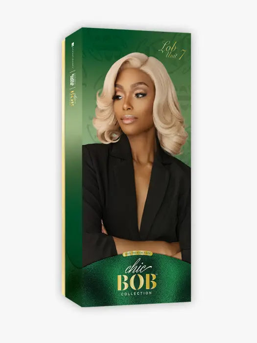 SENSATIONNEL BUTTA CHIC BOB COLLECTION LACE WIG LOB UNIT 7