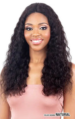 MODEL MODEL WET & WAVY 100% HUMAN HAIR LACE FRONT WIG LOOSE WAVE 24"