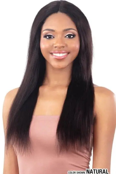 MODEL MODEL WET & WAVY 100% HUMAN HAIR LACE FRONT WIG LOOSE WAVE 24"