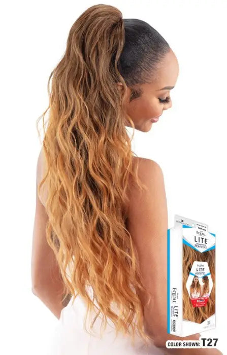FREETRESS EQUAL LITE DRAWSTRING PONYTAIL LOOSE WAVE 28