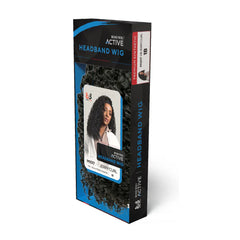 BOBBI BOSS SYNTHETIC ACTIVE HEADBNAD WIG M1017 HB JERRY CURL