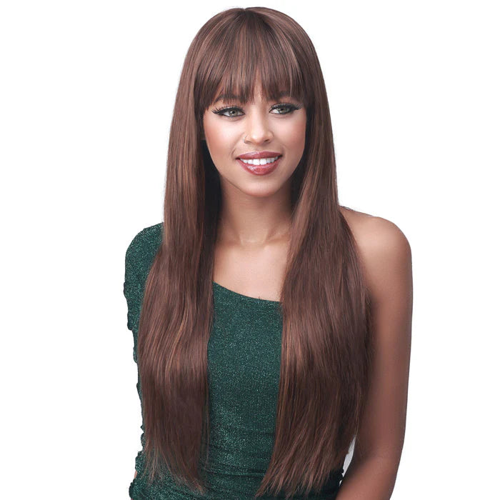 BOBBI BOSS UNPROCESSED REMY HUMAN HAIR WIG MH1295 MACON