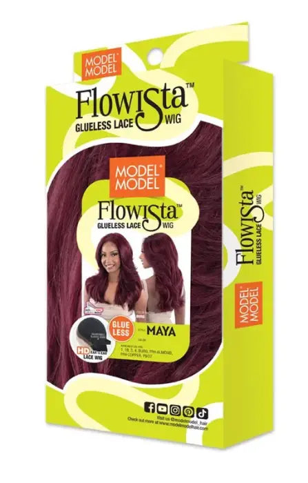 MODEL MODEL FLOWISTA GLUELESS HD LACE WIG MAYA