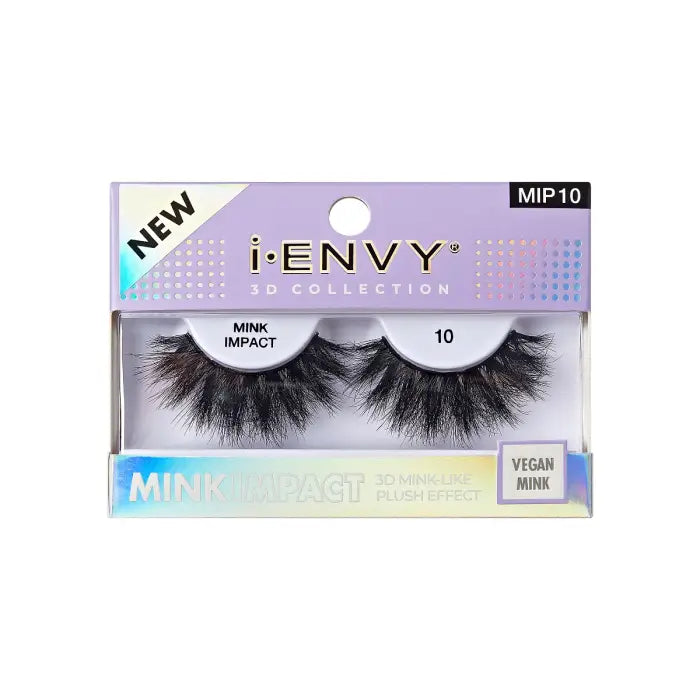 IENVY BY KISS MINK IMPACT EYELASH MIP10