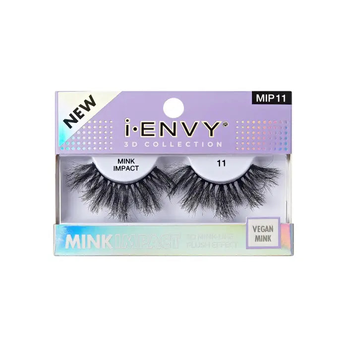 IENVY BY KISS MINK IMPACT EYELASH MIP11