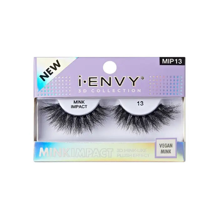 IENVY BY KISS MINK IMPACT EYELASH MIP13