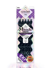Zury Human Hair Natural Mix Crochet Braid Miracle Knots - Ocean 18"
