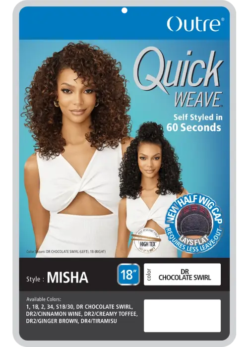OUTRE QUICK WEAVE HALF WIG MISHA