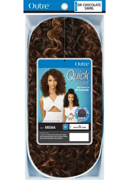 OUTRE QUICK WEAVE HALF WIG MISHA