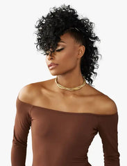 Sensationnel Human Hair Blend Weave Mod Cut - Deep 10s