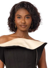 OUTRE MY TRESSES BLACK LABEL GLUELESS HD 13X4 LACEFRONTAL WIG HH VIRGIN WAVY BOB 12"