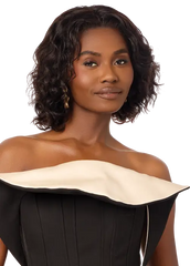 OUTRE MY TRESSES BLACK LABEL GLUELESS HD 13X4 LACEFRONTAL WIG HH VIRGIN WAVY BOB 12"