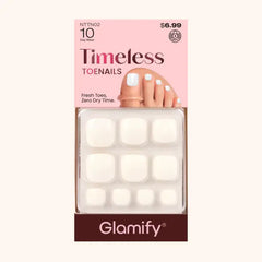 Absolute New York Timeless Toe Nails - NTTN02 Could White
